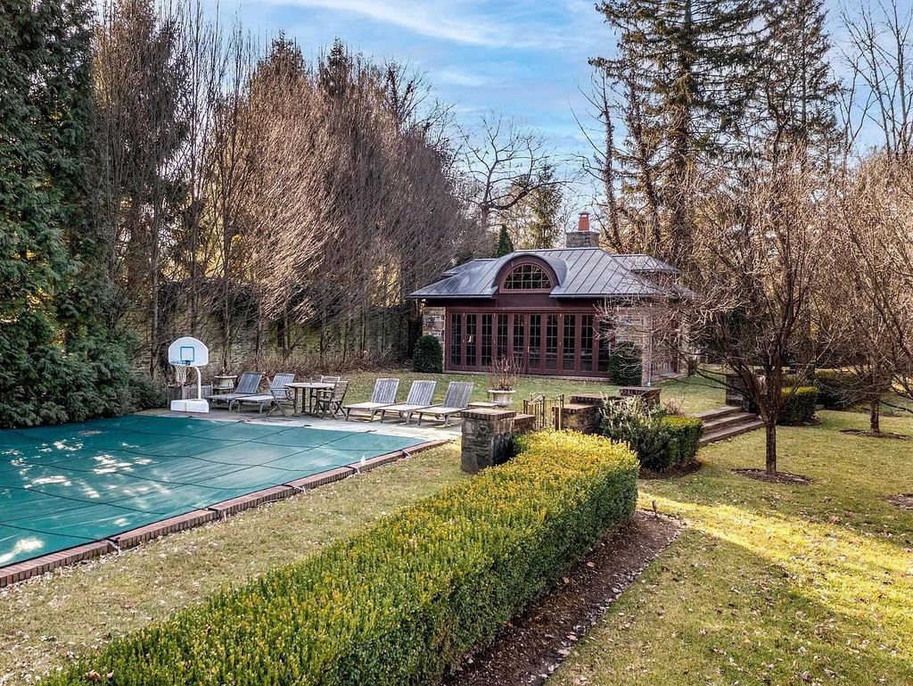 Stone & Brick Normandy-Style Home in Historic Bryn Mawr, PA: Perfectly Updated for Modern Living, Listed at $6.5M