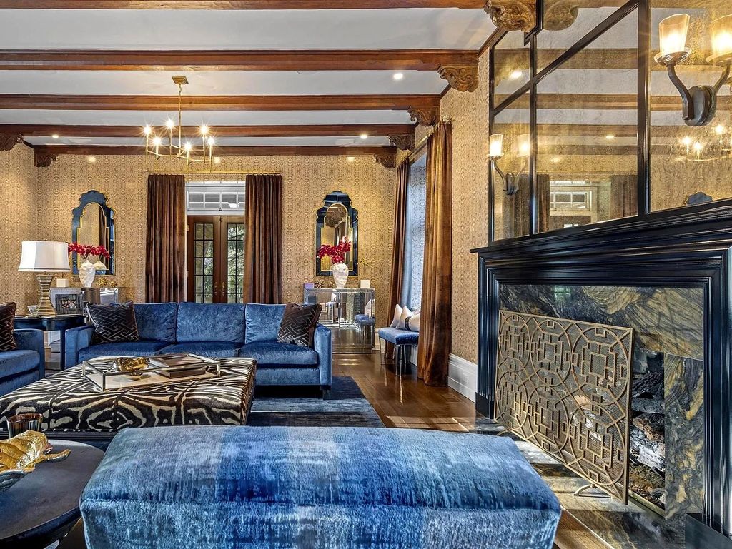 Stone & Brick Normandy-Style Home in Historic Bryn Mawr, PA: Perfectly Updated for Modern Living, Listed at $6.5M