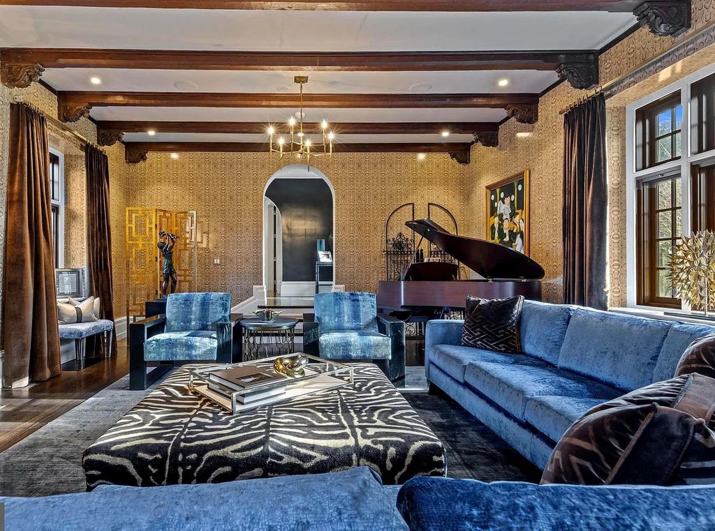Stone & Brick Normandy-Style Home in Historic Bryn Mawr, PA: Perfectly Updated for Modern Living, Listed at $6.5M
