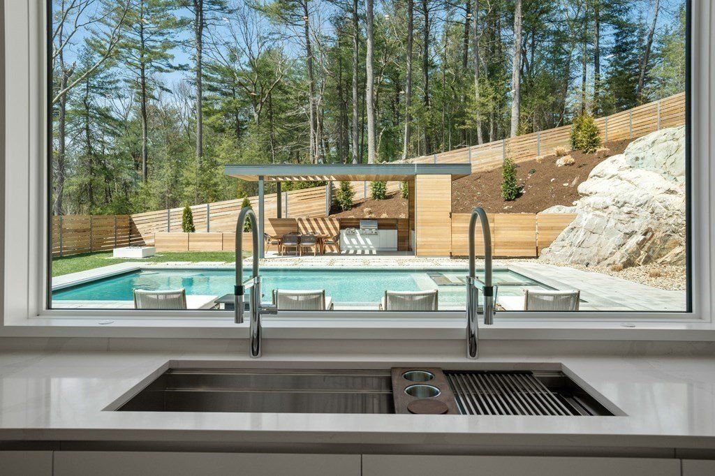 Stunning Weston, MA Residence Embracing Biophilic Principles Hits the Market at $8.399M