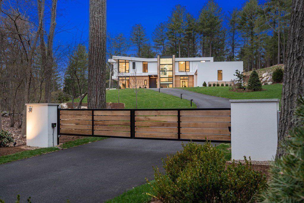 Stunning Weston, MA Residence Embracing Biophilic Principles Hits the Market at $8.399M