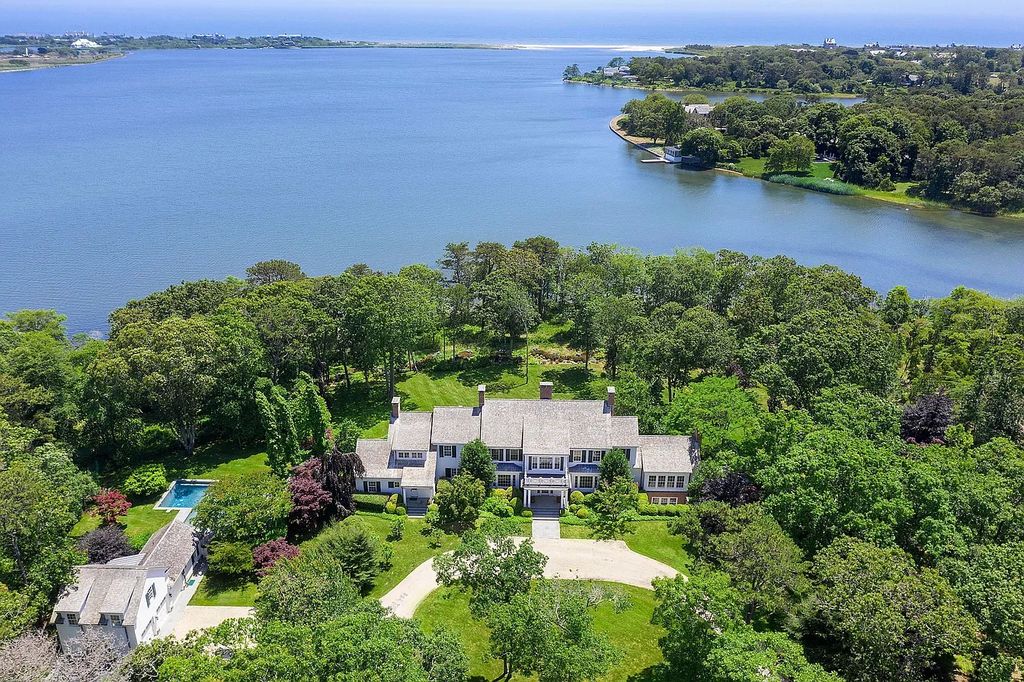 Wainscott, NY Estate with 827 ft. of Water Frontage and Unparalleled Atlantic Ocean Views on the Market for $59.995M