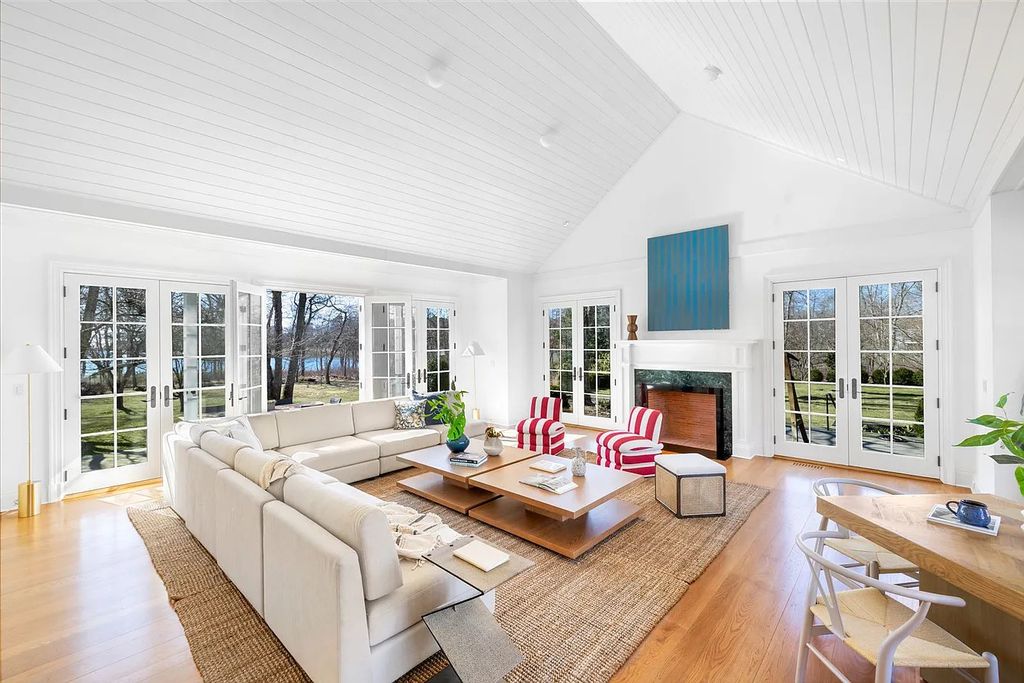 Wainscott, NY Estate with 827 ft. of Water Frontage and Unparalleled Atlantic Ocean Views on the Market for $59.995M