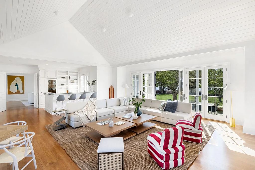 Wainscott, NY Estate with 827 ft. of Water Frontage and Unparalleled Atlantic Ocean Views on the Market for $59.995M