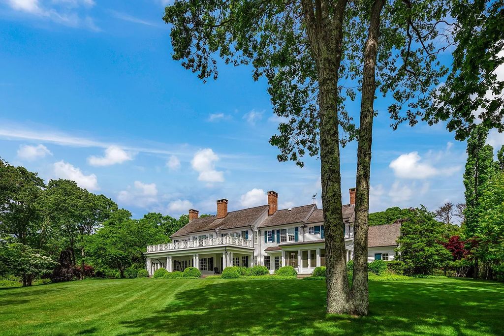 Wainscott, NY Estate with 827 ft. of Water Frontage and Unparalleled Atlantic Ocean Views on the Market for $59.995M