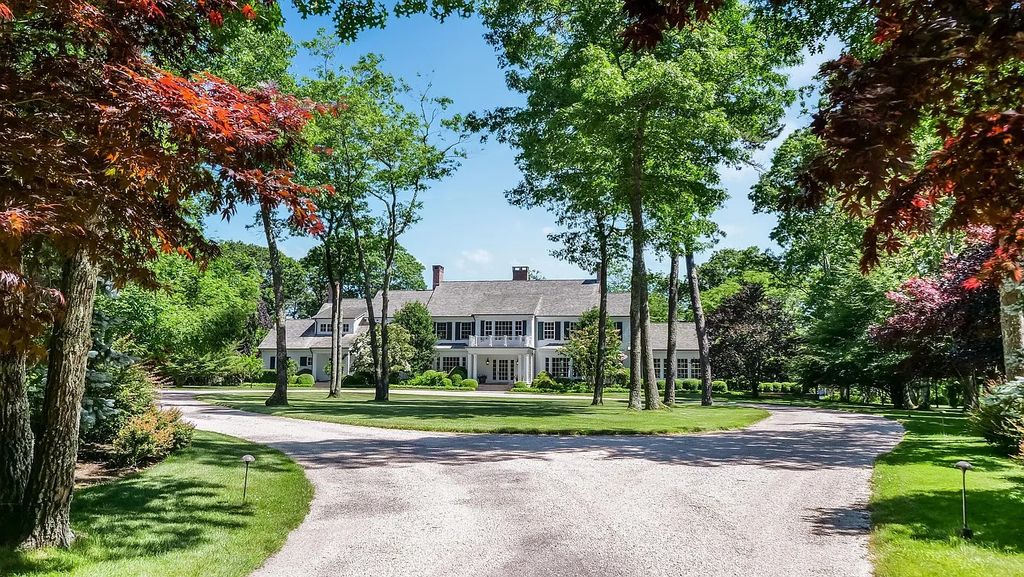 Wainscott, NY Estate with 827 ft. of Water Frontage and Unparalleled Atlantic Ocean Views on the Market for $59.995M