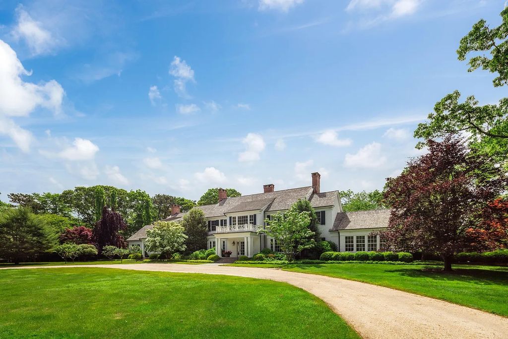 Wainscott, NY Estate with 827 ft. of Water Frontage and Unparalleled Atlantic Ocean Views on the Market for $59.995M