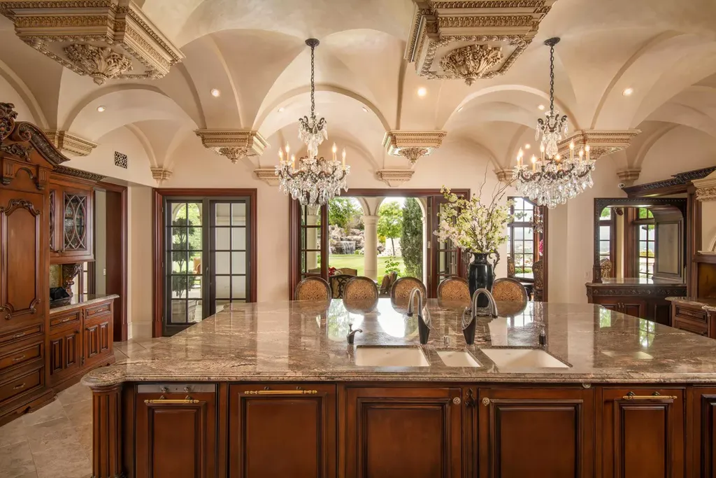 25365 Prado De La Felicidad Home in Calabasas, California. Calabasas, California - Prepare to be captivated by one of the most stunning properties in all of Calabasas. This extraordinary architectural masterpiece showcases French influence and design, nestled behind the prestigious second gate in The Estates at The Oaks. Situated on over 1.1 acres of land and boasting panoramic city and mountain views, this residence is a true testament to luxury and craftsmanship.