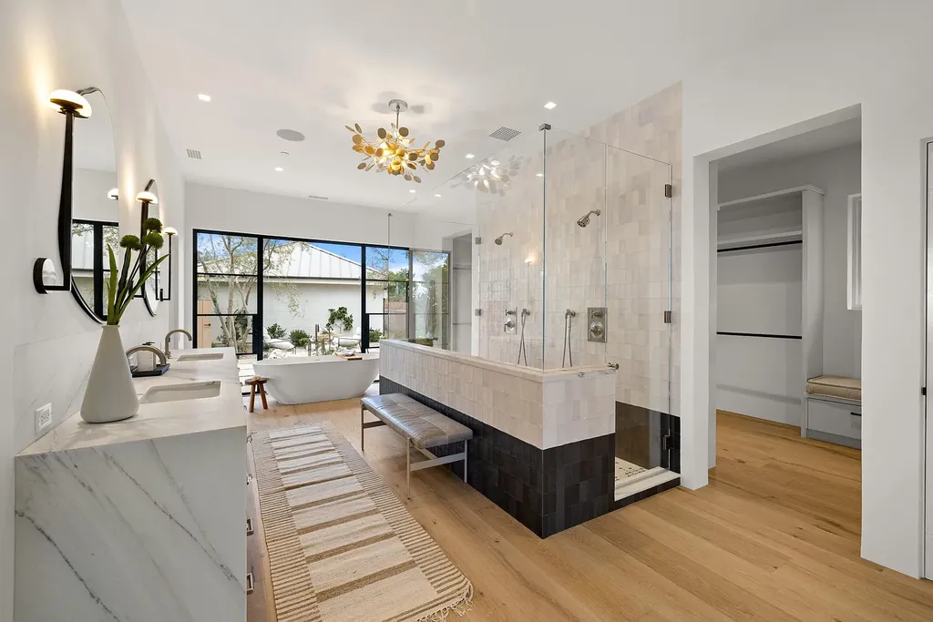 2957 E Valley Road Home in Santa Barbara, California. Embark on an extraordinary journey as you step into this newly completed, expertly designed compound boasting breathtaking ocean, mountain, and hillside views. With a harmonious blend of modern aesthetics and a romantic ambiance, this property is a testament to patience and the pursuit of perfection. Welcome to a haven where high design seamlessly merges with relaxed livability, creating an unparalleled living experience.