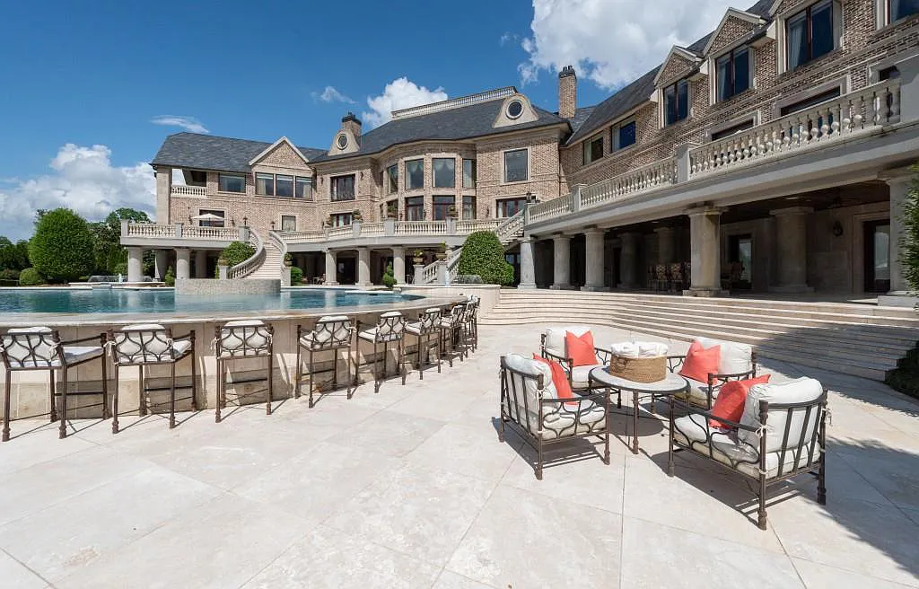 4110 Paces Ferry Road NW Home in Atlanta, Georgia. Experience ultimate privacy and luxury in Atlanta's most breathtaking gated estate, nestled on 17 acres of serene park-like grounds with extensive Chattahoochee River frontage. This remarkable property offers an unmatched array of amenities for the most discerning homeowner.