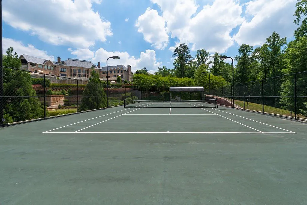4110 Paces Ferry Road NW Home in Atlanta, Georgia. Experience ultimate privacy and luxury in Atlanta's most breathtaking gated estate, nestled on 17 acres of serene park-like grounds with extensive Chattahoochee River frontage. This remarkable property offers an unmatched array of amenities for the most discerning homeowner.