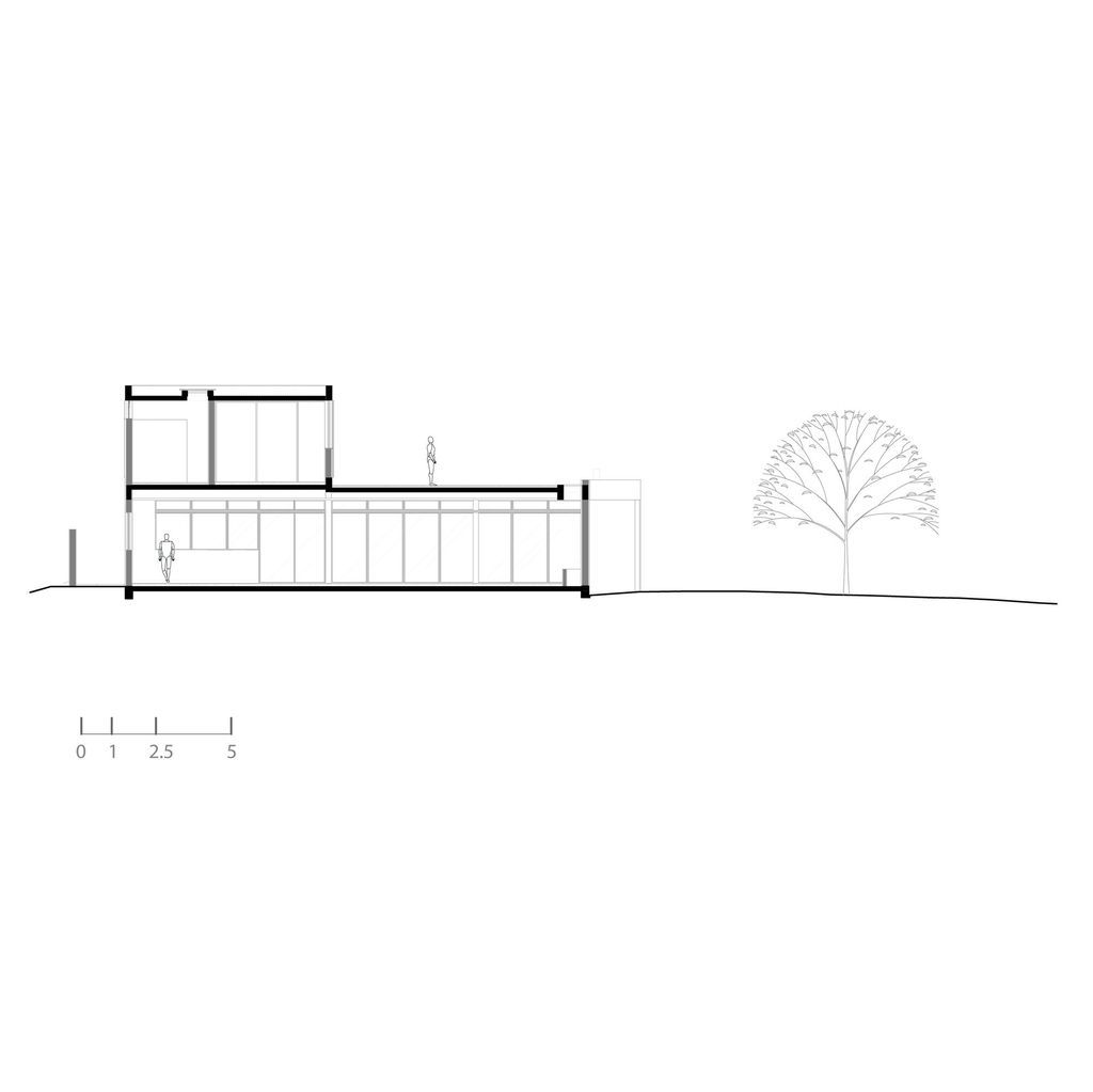 Axial House, harmonious connection with surroundings by TAU Arquitetos