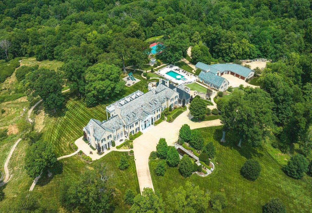 Breathtaking Estate with Stunning Views of the River in Alton, IL Asking $8.45M
