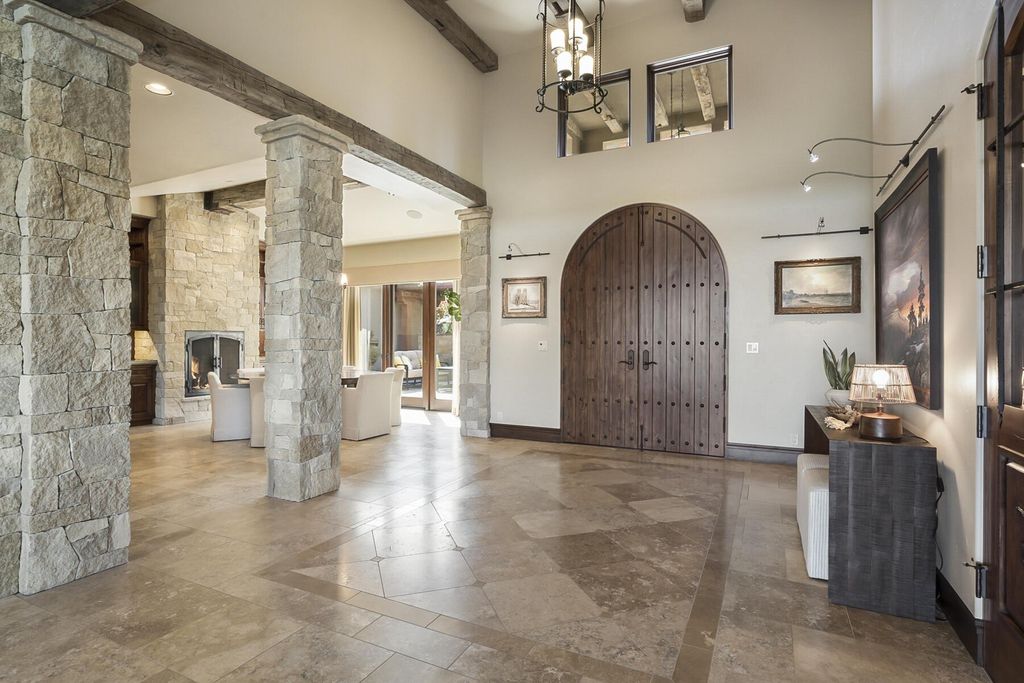 Breathtaking Panoramic Cascade Mountain Views and Rustic Elegance Define this $4.1M Luxurious Custom Home in Bend, OR