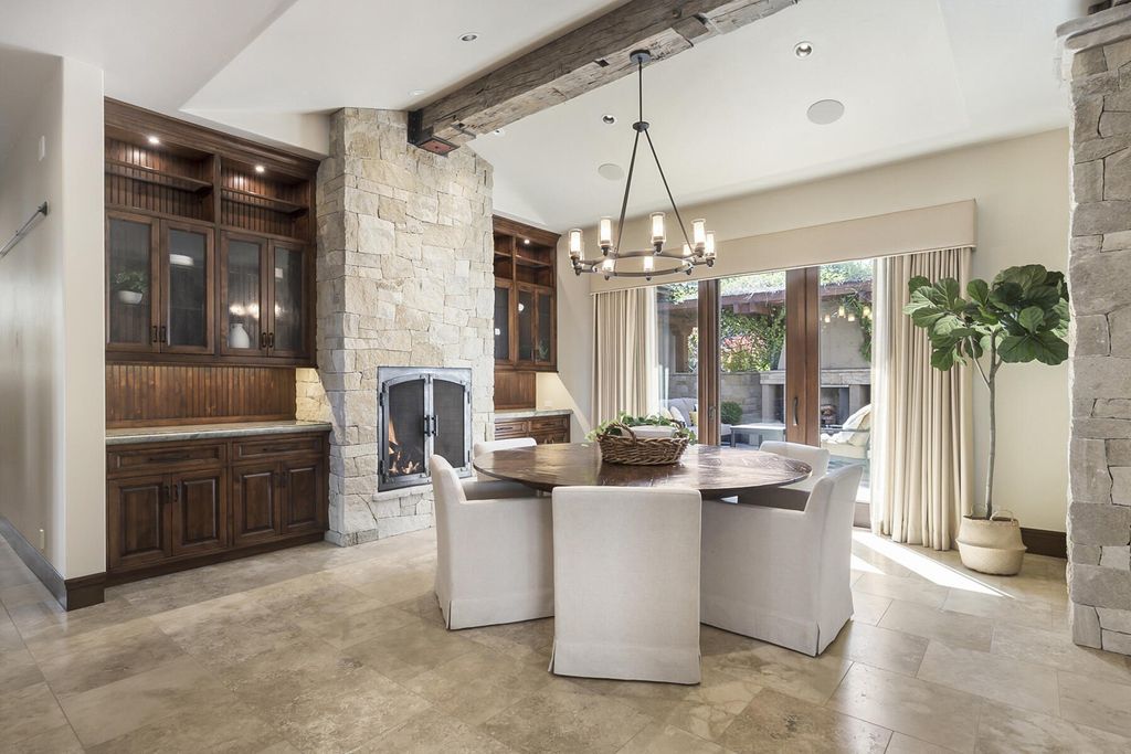 Breathtaking Panoramic Cascade Mountain Views and Rustic Elegance Define this $4.1M Luxurious Custom Home in Bend, OR