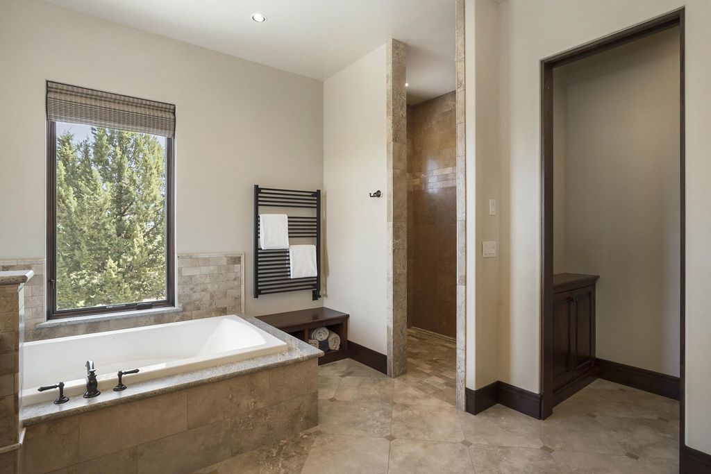 Breathtaking Panoramic Cascade Mountain Views and Rustic Elegance Define this $4.1M Luxurious Custom Home in Bend, OR