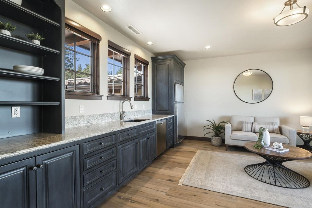 Breathtaking Panoramic Cascade Mountain Views and Rustic Elegance Define this $4.1M Luxurious Custom Home in Bend, OR
