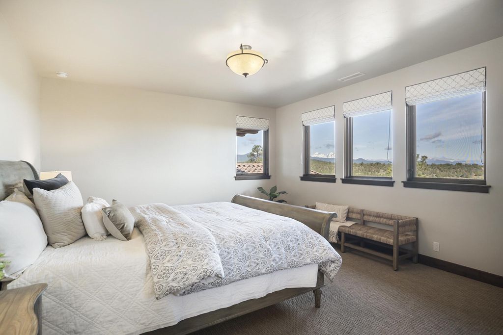 Breathtaking Panoramic Cascade Mountain Views and Rustic Elegance Define this $4.1M Luxurious Custom Home in Bend, OR