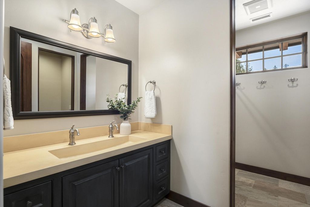 Breathtaking Panoramic Cascade Mountain Views and Rustic Elegance Define this $4.1M Luxurious Custom Home in Bend, OR