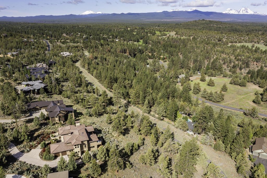 Breathtaking Panoramic Cascade Mountain Views and Rustic Elegance Define this $4.1M Luxurious Custom Home in Bend, OR