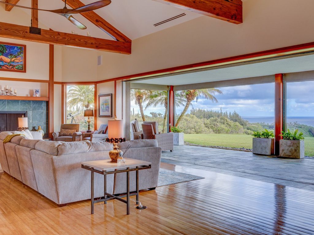 Captivating North Shore Estate: A Private Oceanfront Sanctuary on 20.5 Acres in Haiku, HI Seeks $16.4 Million