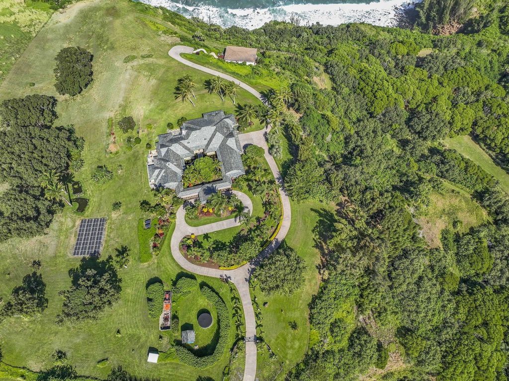 Captivating North Shore Estate: A Private Oceanfront Sanctuary on 20.5 Acres in Haiku, HI Seeks $16.4 Million