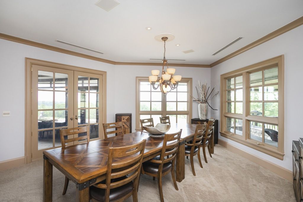 Captivating Tudor Style Ranch Home with Breathtaking Views of Old Hickory Lake in Lebanon, TN Offered at $2.95 Million