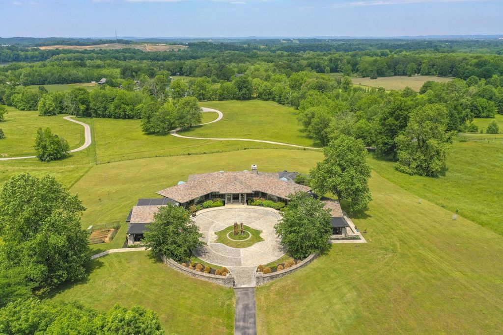 Captivating Tudor Style Ranch Home with Breathtaking Views of Old Hickory Lake in Lebanon, TN Offered at $2.95 Million