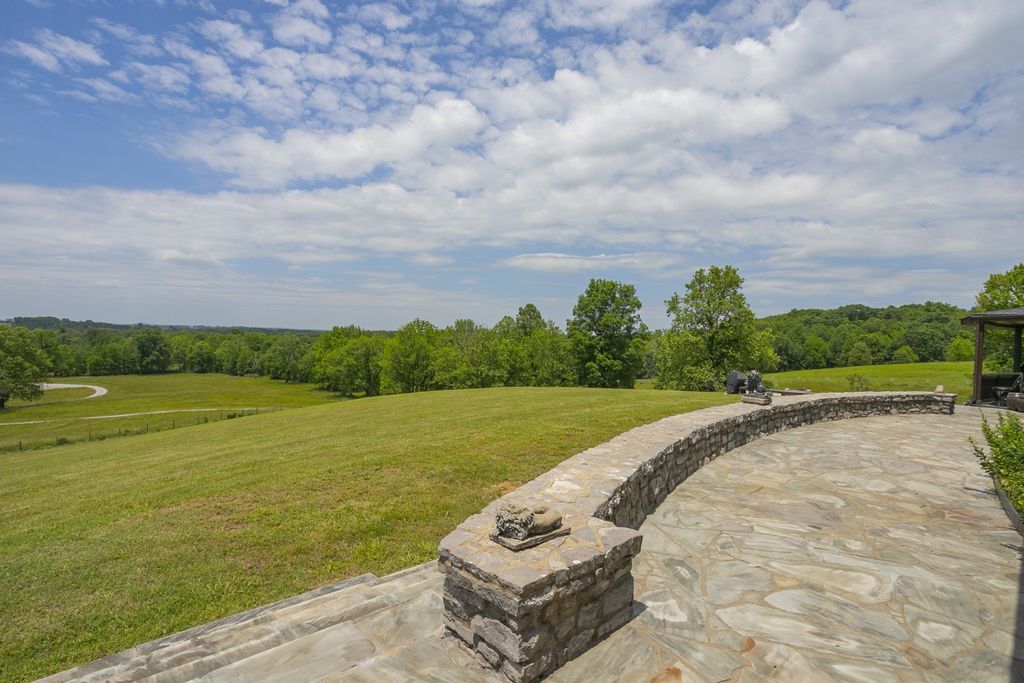 Captivating Tudor Style Ranch Home with Breathtaking Views of Old Hickory Lake in Lebanon, TN Offered at $2.95 Million