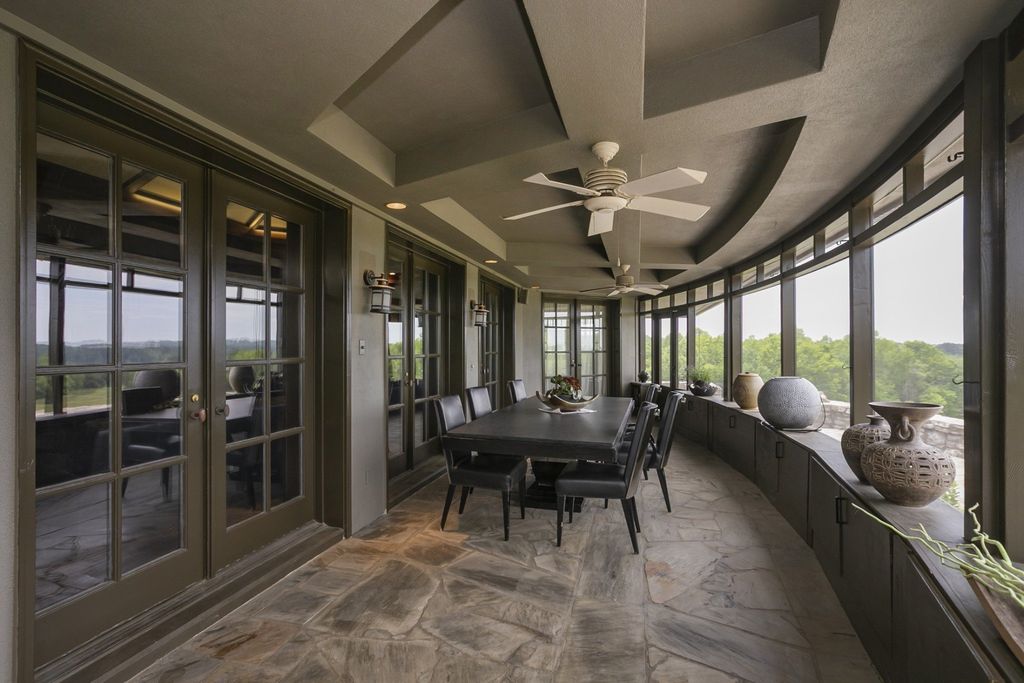 Captivating Tudor Style Ranch Home with Breathtaking Views of Old Hickory Lake in Lebanon, TN Offered at $2.95 Million