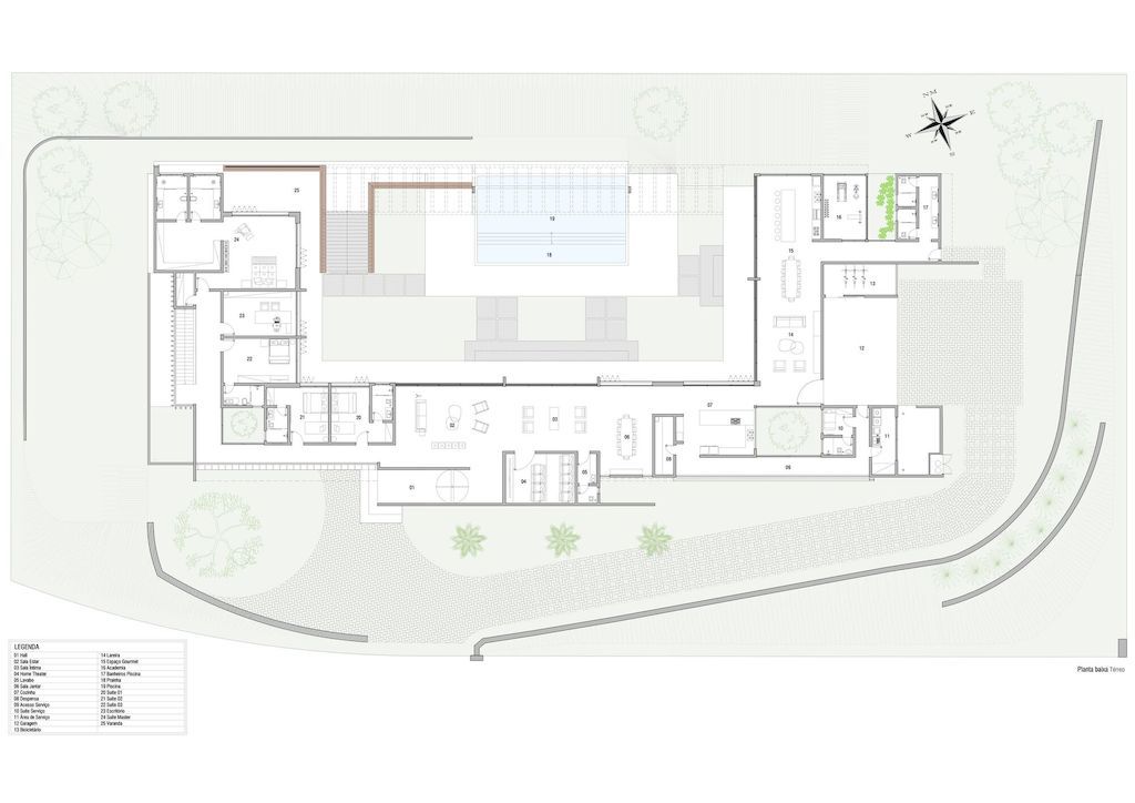 Casa La Dinda Offers Picturesque View by Alexandre Chaguri Arquitetura