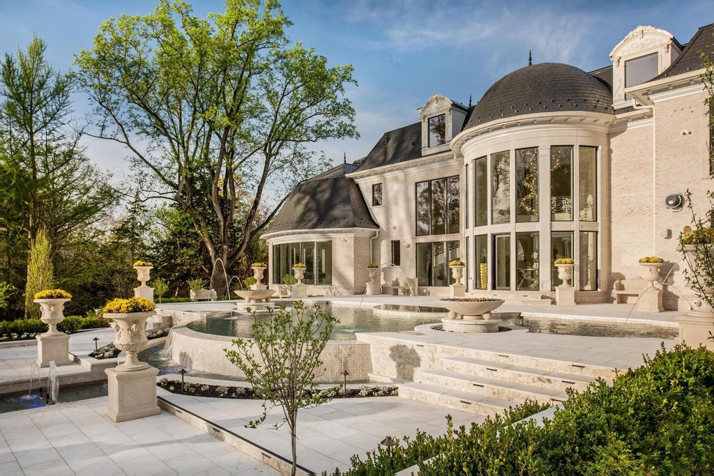 Chateau du Soleil: A Stunning Tribute to 18th Century French Architecture in McLean, VA, Listed at $25M