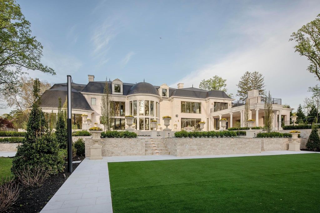 Chateau du Soleil: A Stunning Tribute to 18th Century French Architecture in McLean, VA, Listed at $25M