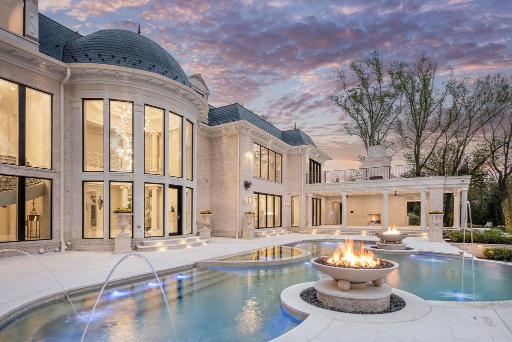 Chateau du Soleil: A Stunning Tribute to 18th Century French Architecture in McLean, VA, Listed at $25M