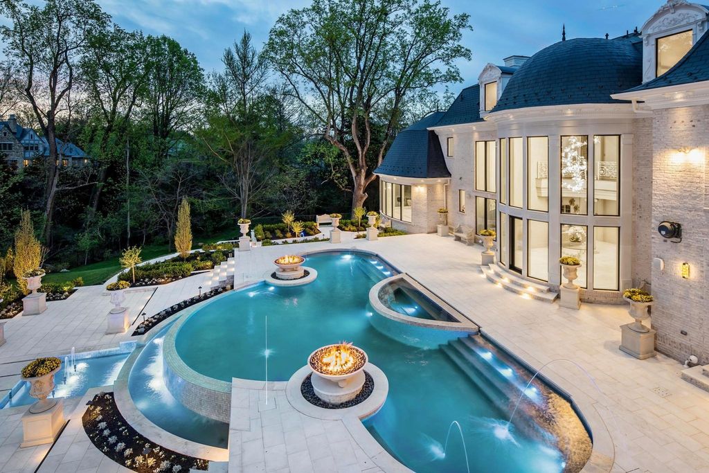 Chateau du Soleil: A Stunning Tribute to 18th Century French Architecture in McLean, VA, Listed at $25M