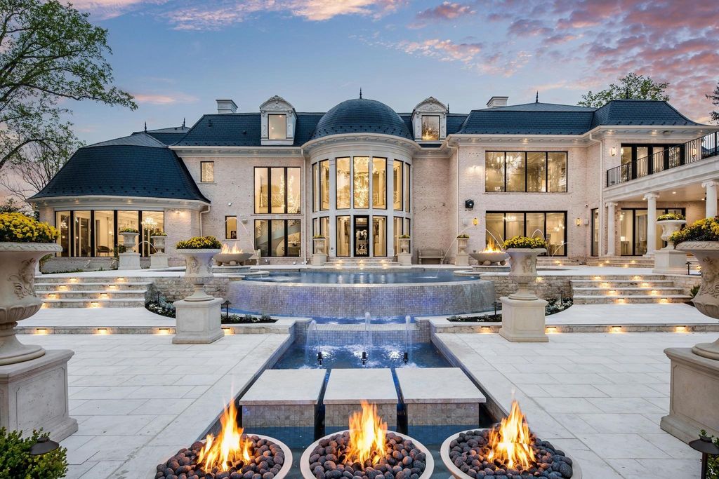 Chateau du Soleil: A Stunning Tribute to 18th Century French Architecture in McLean, VA, Listed at $25M