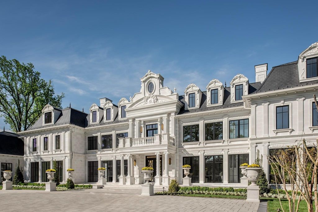 Chateau du Soleil: A Stunning Tribute to 18th Century French Architecture in McLean, VA, Listed at $25M