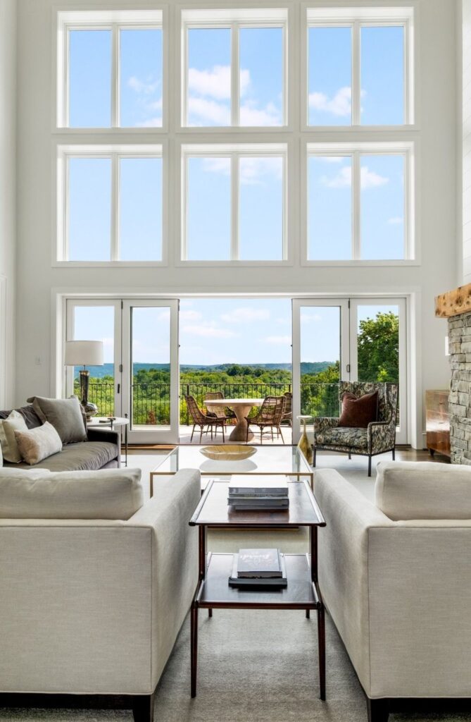 Enchanting Hilltop Estate with Unrivaled Privacy and Scenic Views in Nashville TN Listed at 6 12