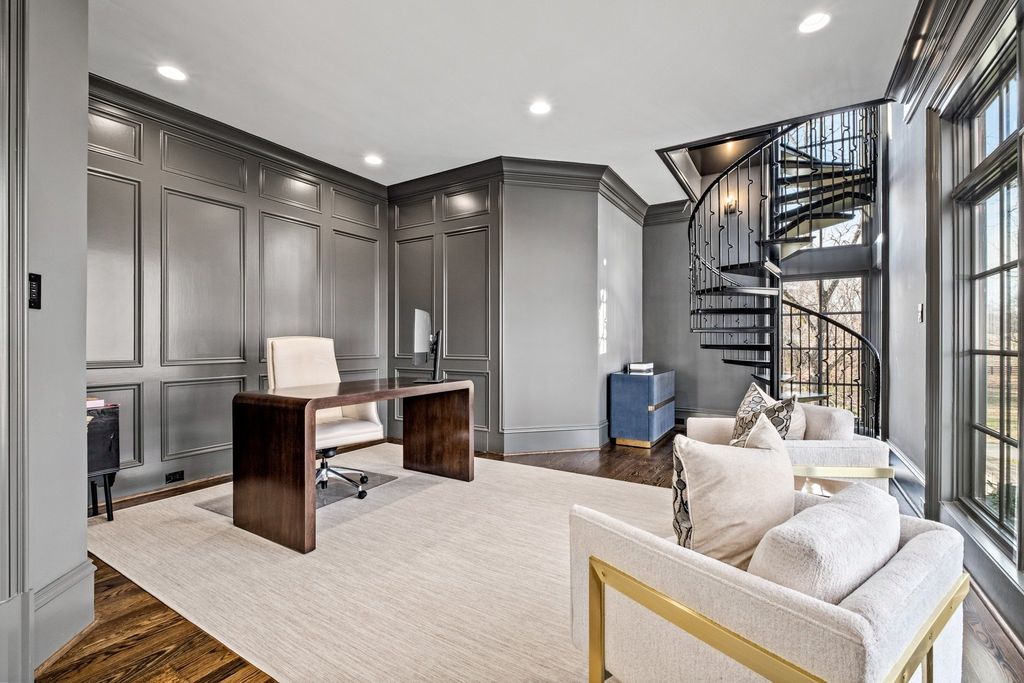 Enchanting Hilltop Estate with Unrivaled Privacy and Scenic Views in Nashville, TN - Listed at $6.95M