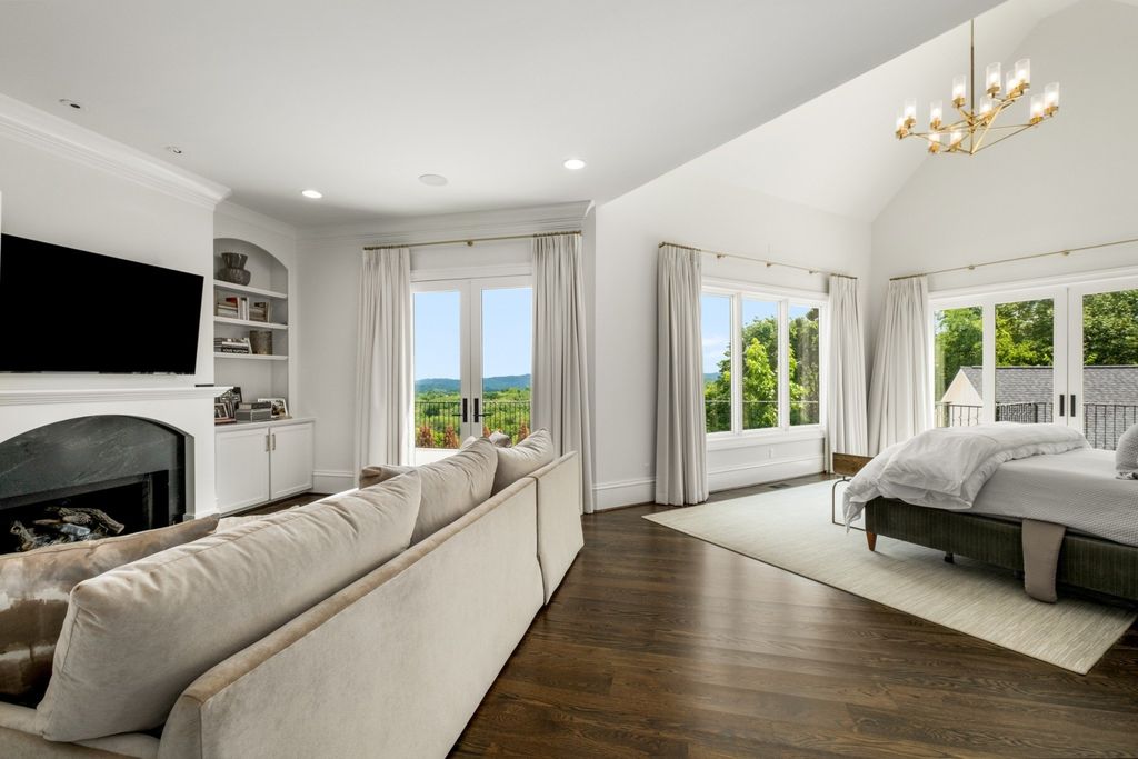 Enchanting Hilltop Estate with Unrivaled Privacy and Scenic Views in Nashville, TN - Listed at $6.95M