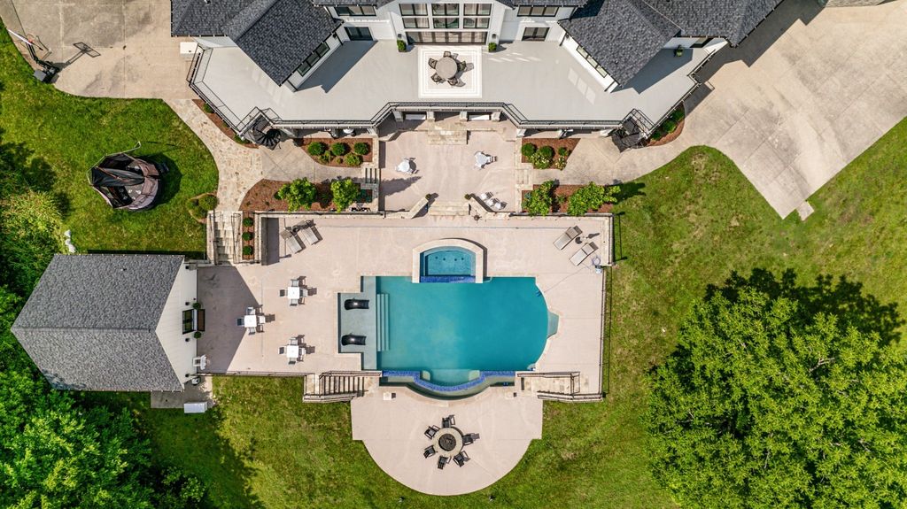 Enchanting Hilltop Estate with Unrivaled Privacy and Scenic Views in Nashville, TN - Listed at $6.95M