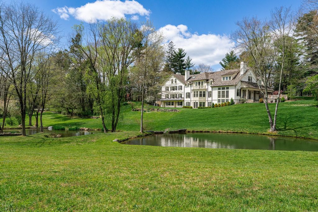 Exceptional Historic Residence in Villanova, PA - Meticulously Renovated  and Enhanced with Modern Designs Available for $5,999,999