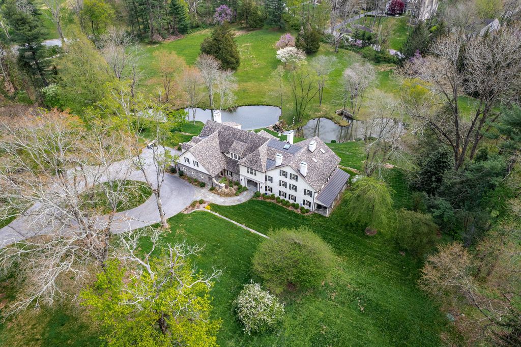 Exceptional Historic Residence in Villanova, PA - Meticulously Renovated  and Enhanced with Modern Designs Available for $5,999,999