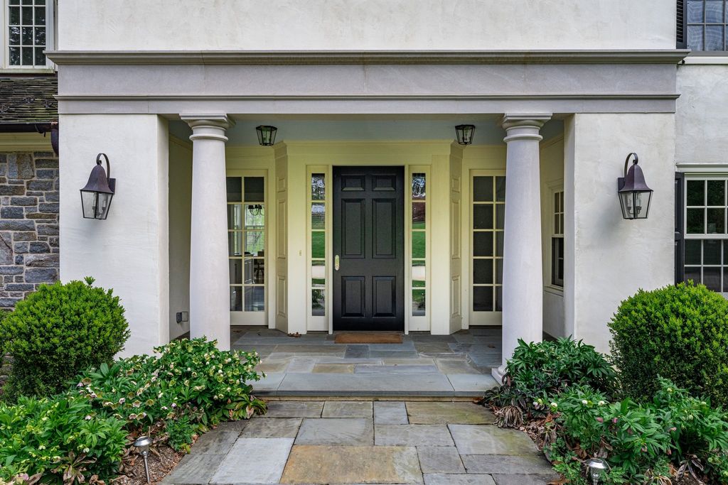 Exceptional Historic Residence in Villanova, PA - Meticulously Renovated  and Enhanced with Modern Designs Available for $5,999,999