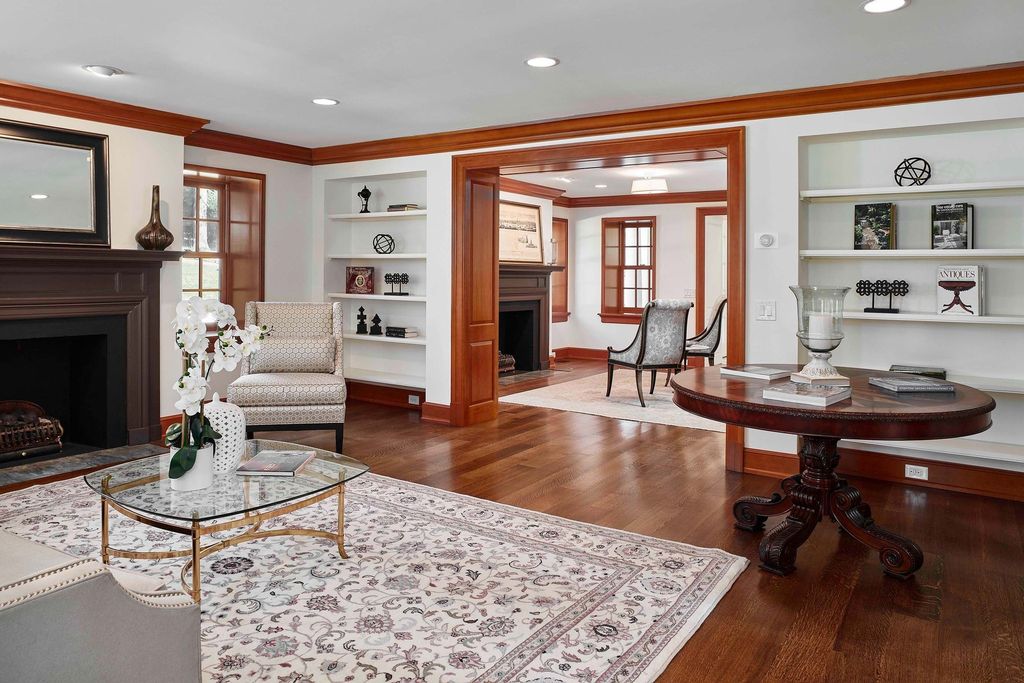 Exceptional Historic Residence in Villanova, PA - Meticulously Renovated  and Enhanced with Modern Designs Available for $5,999,999