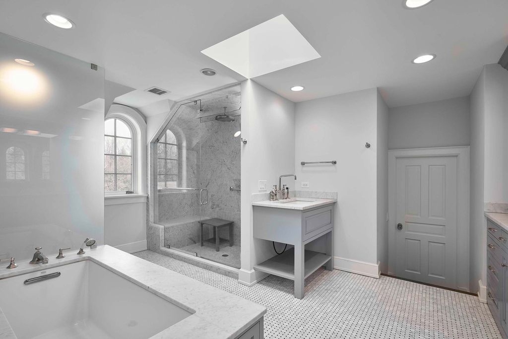 Exceptional Historic Residence in Villanova, PA - Meticulously Renovated  and Enhanced with Modern Designs Available for $5,999,999