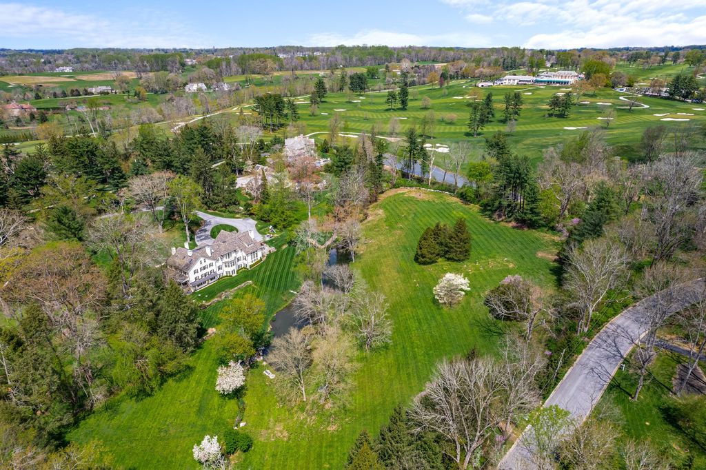 Exceptional Historic Residence in Villanova, PA - Meticulously Renovated  and Enhanced with Modern Designs Available for $5,999,999