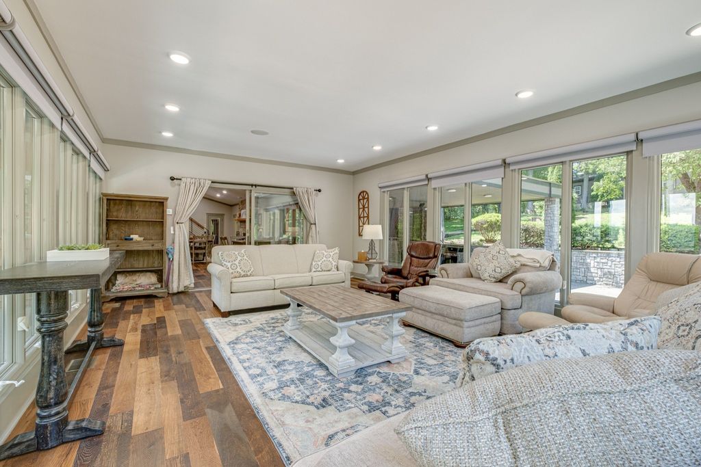 Exceptional Retreat on a Sprawling 9 Acre Estate in Winchester, TN - Ultimate Privacy and Tranquility Asking $6.9 Million
