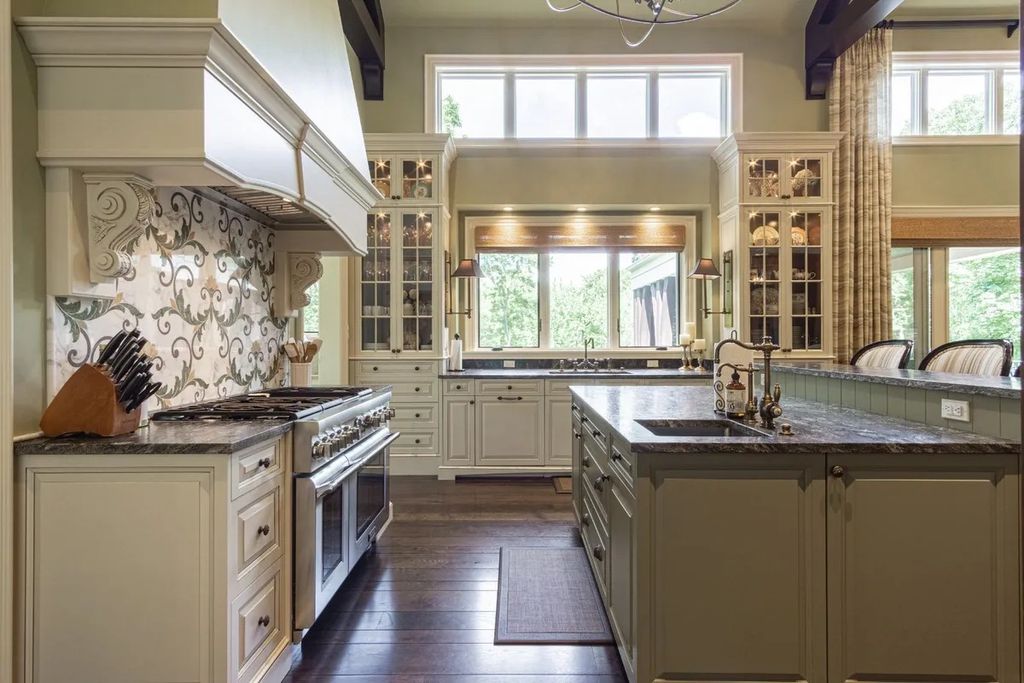 Exquisite Custom-Built Masterpiece: Timeless Luxury Home in Franklin, MI Asking $3.195M