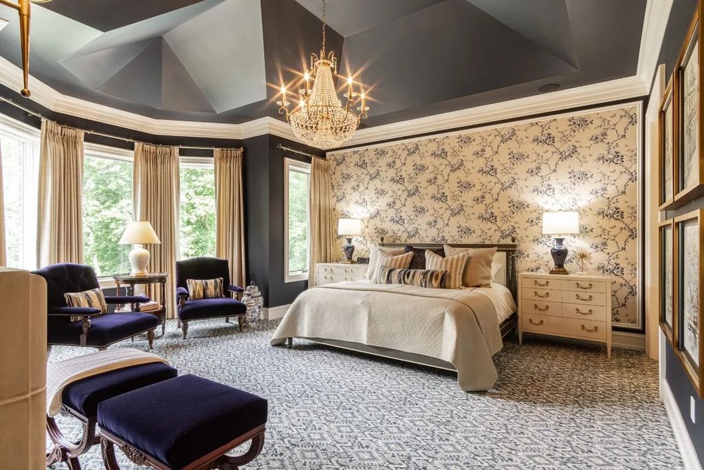 Exquisite Custom-Built Masterpiece: Timeless Luxury Home in Franklin, MI Asking $3.195M